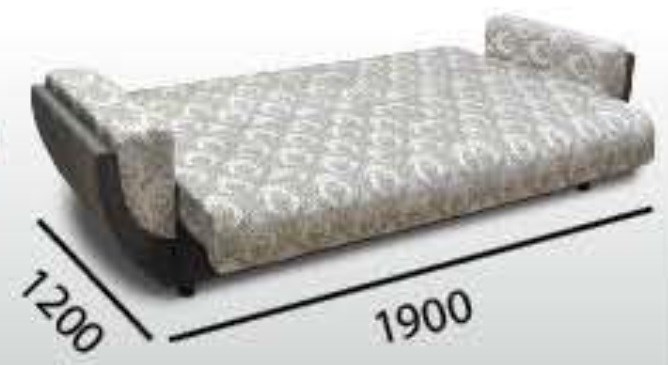Прямой диван Акварель 2 БД в Туле - изображение 1