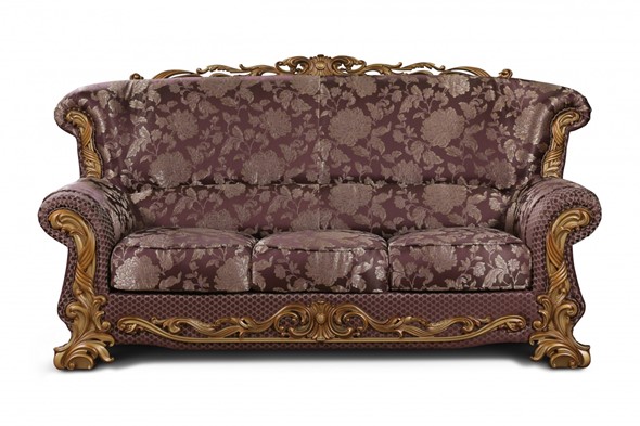 Прямой диван Барокко 2, ДБ3 в Туле - изображение
