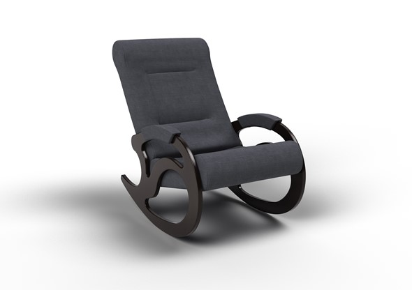 Кресло-качалка Вилла, ткань графит 11-Т-ГР в Туле - изображение