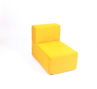 Кресло Тетрис 50х80х60, желтое в Туле