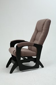 Кресло-качалка Леон маятниковая, ткань AMIGo кофе с молоком 29-Т-КМ в Туле - предосмотр