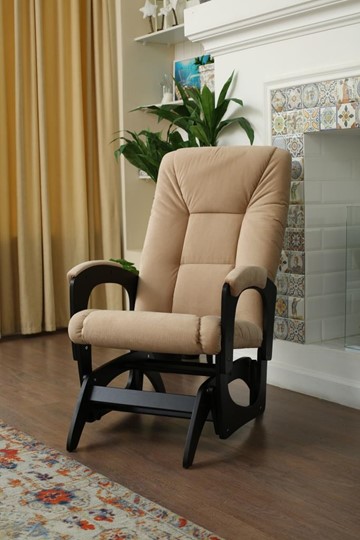 Кресло-качалка Леон маятниковая, ткань AMIGo песок 29-Т-П в Туле - изображение 4