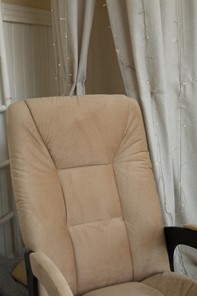 Кресло-качалка Леон маятниковая, ткань AMIGo песок 29-Т-П в Туле - предосмотр 7