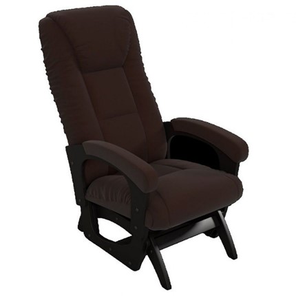 Кресло-качалка Леон маятниковая, ткань AMIGo шоколад 29-Т-Ш в Туле - изображение