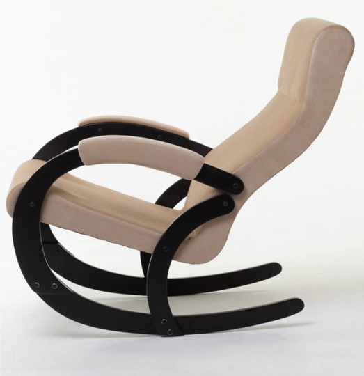 Кресло-качалка в гостиную Корсика, ткань Amigo Beige 34-Т-AB в Туле - изображение 1