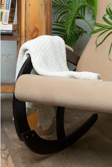 Кресло-качалка в гостиную Корсика, ткань Amigo Beige 34-Т-AB в Туле - изображение 5