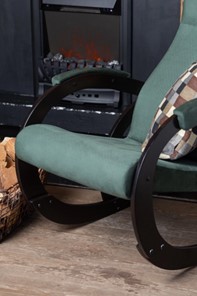 Кресло-качалка Корсика, ткань Amigo Green 34-Т-AG в Туле - предосмотр 6