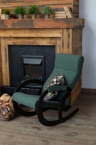 Кресло-качалка Корсика, ткань Amigo Green 34-Т-AG в Туле - предосмотр 7