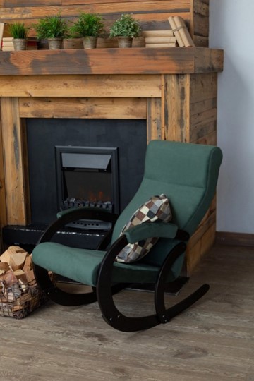 Кресло-качалка Корсика, ткань Amigo Green 34-Т-AG в Туле - изображение 7