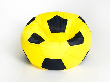 Кресло-мешок Мяч большой, желто-черный в Туле