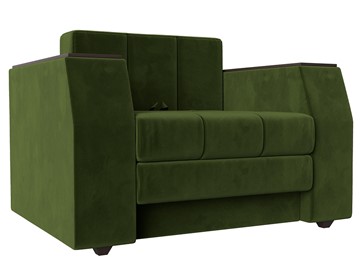 Раскладное кресло Атлантида, Зеленый (Микровельвет) в Туле
