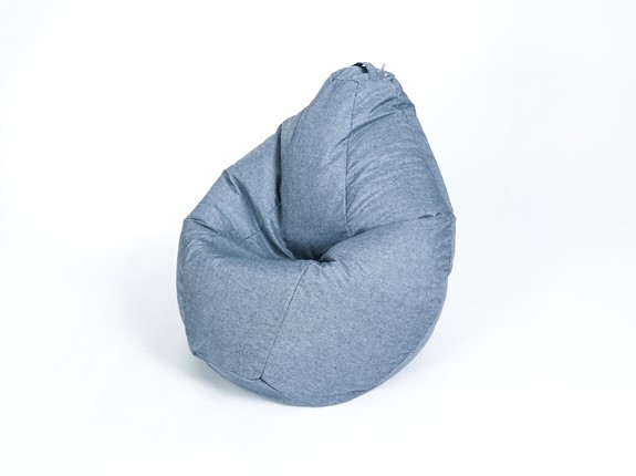 Кресло-мешок Хоум малое, серая в Туле - изображение