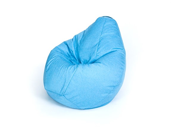 Кресло-мешок Хоум малое, голубое в Туле - изображение