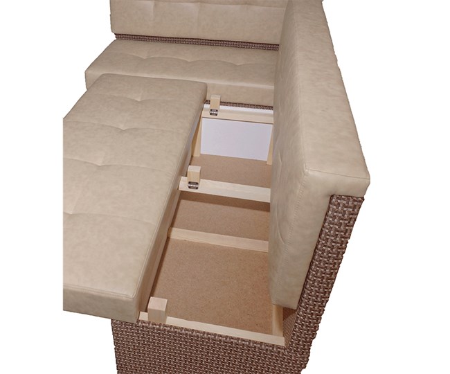 Кухонный угловой диван Нео КМ 3 с механизмом 2000*1110 в Туле - изображение 6