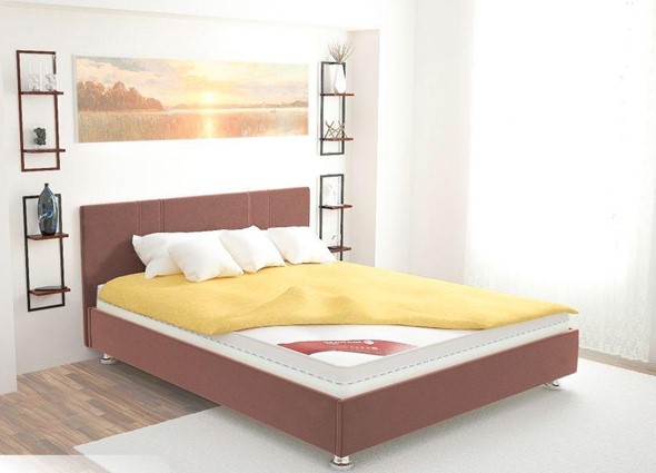 Кровать Вена 140х200 (с основанием) в Туле - изображение