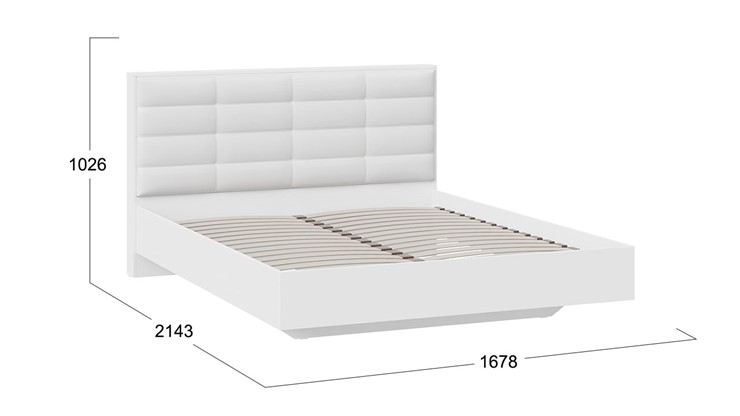 Кровать Агата тип 1 (Белый) в Туле - изображение 2