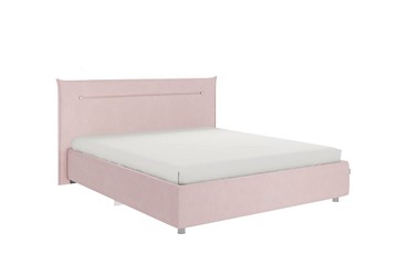 Спальная кровать Альба 1.6, нежно-розовый (велюр) в Туле