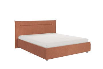 Двуспальная кровать Альба 1.6, персик (велюр) в Туле
