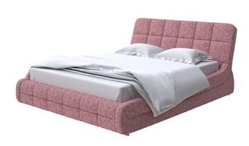 Кровать в спальню Corso-6 140x200, Рогожка (Levis 62 Розовый) в Туле