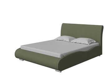 Кровать спальная Corso-8 Lite 140x200, Искусственная шерсть (Лама Авокадо) в Туле