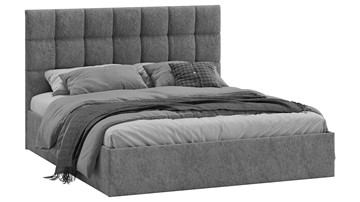 2-спальная кровать Эмбер тип 1 (Микровелюр Wellmart Silver) в Туле