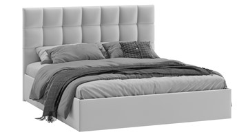 Двуспальная кровать Эмбер тип 1 (Велюр Confetti Silver) в Туле