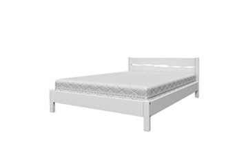 Спальная кровать Вероника-5 (Белый Античный) 90х200 в Туле