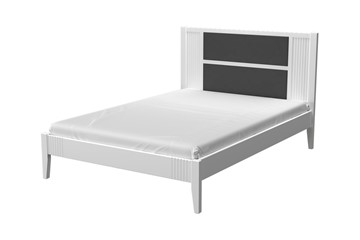 Кровать полутороспальная Бетти из массива сосны (Белый Античный) 160х200 в Туле