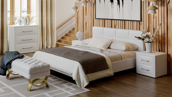 Гарнитур спальный Элис (Белый) в Туле - изображение
