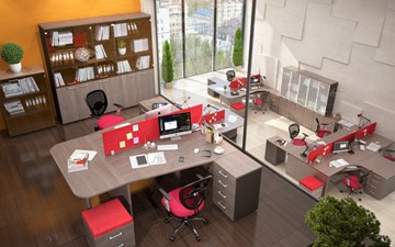 Офисный комплект мебели Xten для начальника отдела в Туле - предосмотр 3