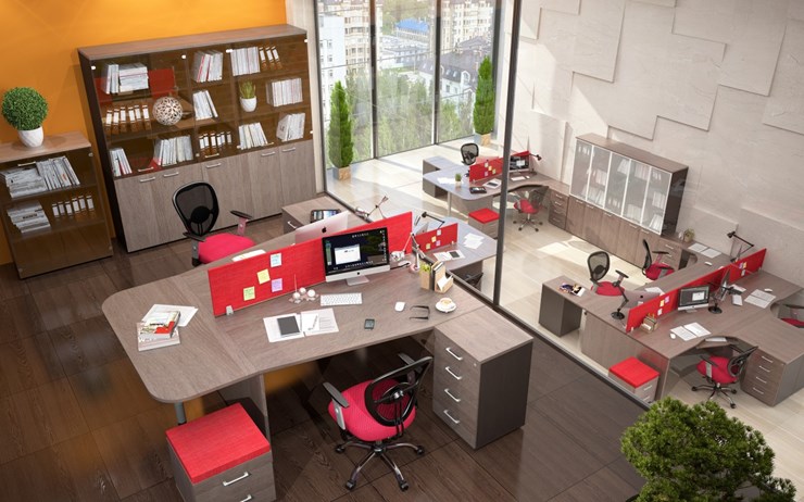 Офисный комплект мебели Xten для начальника отдела в Туле - изображение 3