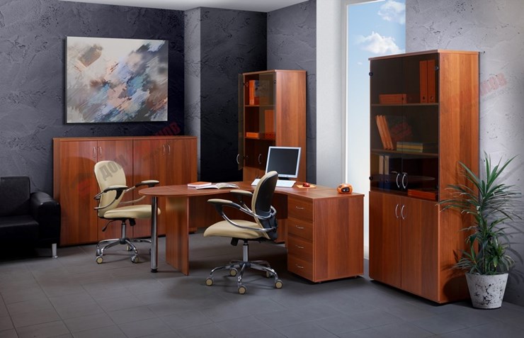 Комплект офисной мебели Референт, фасад орех в Туле - изображение