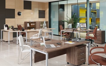 Офисный комплект мебели Xten S 1 - один стол с приставным брифингом в Туле - предосмотр