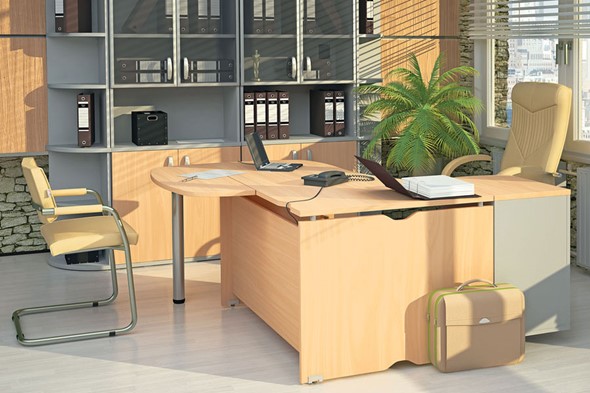 Набор мебели в офис Милан для руководителя отдела в Туле - изображение
