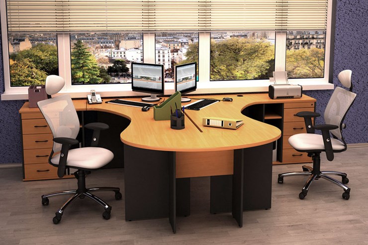 Комплект офисной мебели Moно-Люкс в Туле - изображение