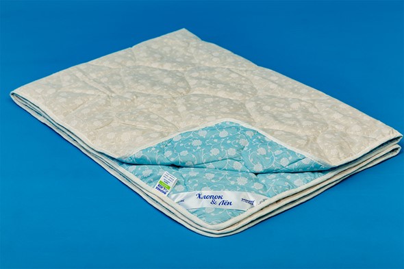 Одеяло легкое двуспальное Хлопок &  Лен в Туле - изображение