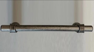 Ручка-скоба (128 мм), античное серебро Прованс в Туле