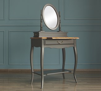 Туалетный стол Leontina с зеркалом (ST9321BLK) Черный в Туле - предосмотр 4
