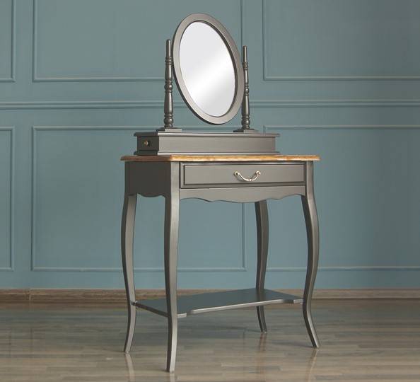 Туалетный стол Leontina с зеркалом (ST9321BLK) Черный в Туле - изображение 2