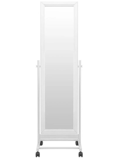 Зеркало напольное в спальню BeautyStyle 27 (135х42,5см) Белое в Туле - изображение 1