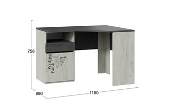 Детский угловой стол с ящиками Оксфорд-2 ТД-399.15.03 в Туле - предосмотр 5
