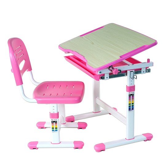 Парта растущая + стул Piccolino Pink в Туле - изображение 4