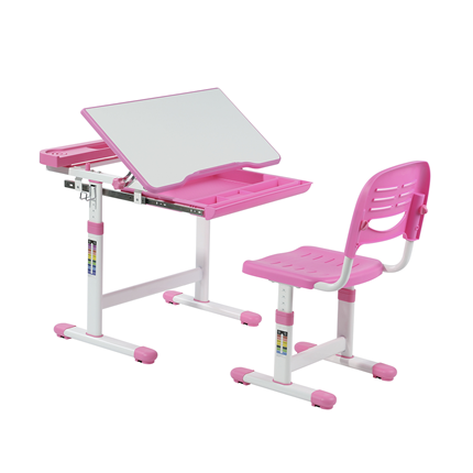 Растущая парта + стул Cantare Pink в Туле - изображение
