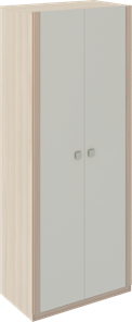 Шкаф распашной Глэдис М22 (Шимо светлый/Белый текстурный) в Туле