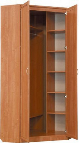 Шкаф 401 угловой со штангой, цвет Венге в Туле - изображение 1