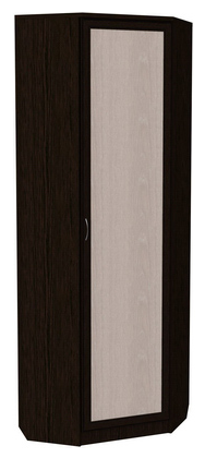 Шкаф 402 угловой со штангой, цвет Венге в Туле - изображение