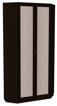 Шкаф 401 угловой со штангой, цвет Венге в Туле - изображение