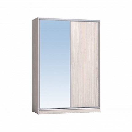 Шкаф 1600 Домашний Зеркало/ЛДСП, Бодега светлый в Туле - изображение