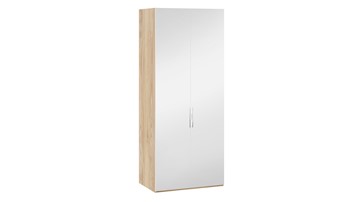 Шкаф для одежды Эмбер СМ-348.07.004 (Яблоня Беллуно/Белый глянец) в Туле