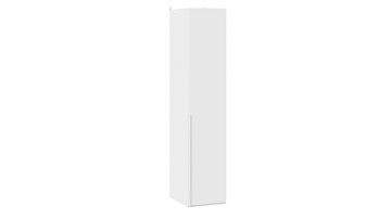 Шкаф одностворчатый Порто (580) СМ-393.07.001 (Белый жемчуг/Белый софт) в Туле